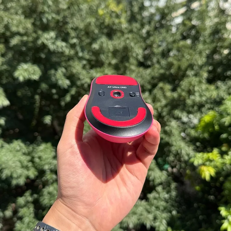 1 Juego de patines de ratón ultrafraglide Meow Gaming Gear para MCHOSE A7 ULTRA RE, patas de ratón ergonómicas de mano derecha, deslizadores de hielo silenciosos PTFE - imagen 3