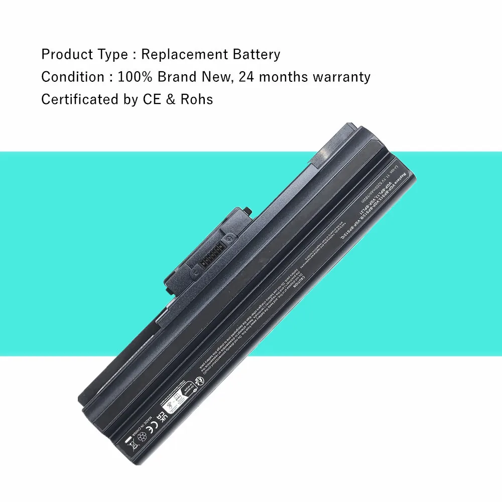 Batería del ordenador portátil para sony VGP BPS21A BPS21B BPL21 VGN-CS27 SVE11 VGP-BPS13 A/B VGP-BPS13B VGP-BPS21B VGP-BPS21A - imagen 2