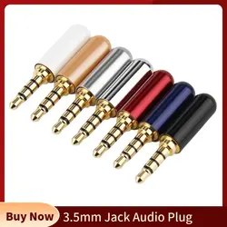 Conector Jack 3,5mm 4 Polos para Auriculares y Micrófono
