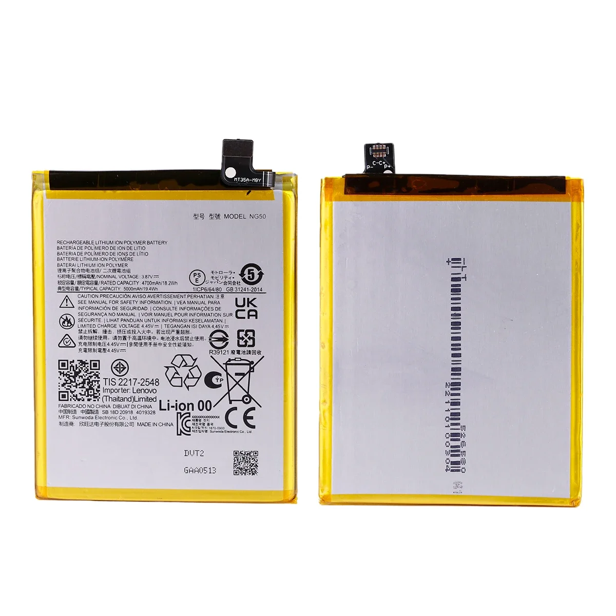 Nueva batería NG50 de 5000mAh para Motorola G62/Moto G71 5G /XT2169 baterías de teléfono + herramientas - imagen 4