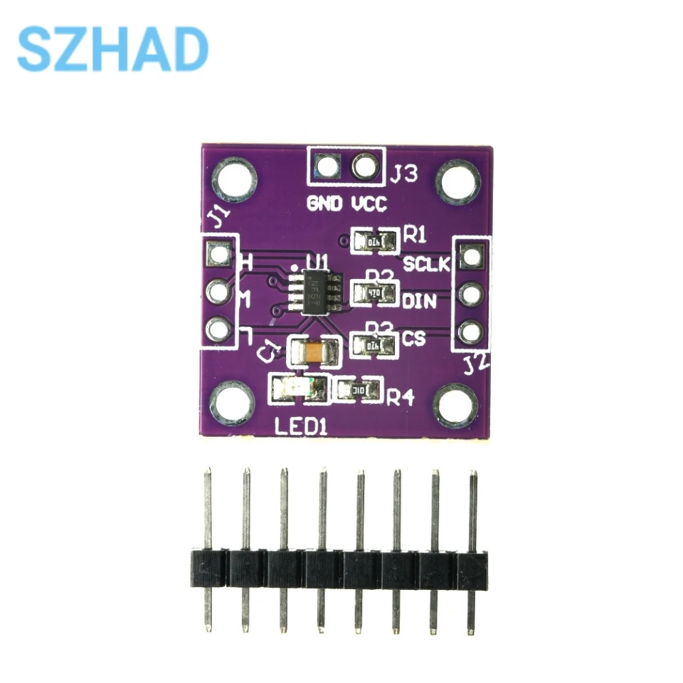 Módulo de potenciómetro Digital TPL0501 100K, ajuste de Puerto SPI ajustable, Sensor de equilibrio de puente Ultra X9C104 - imagen 5