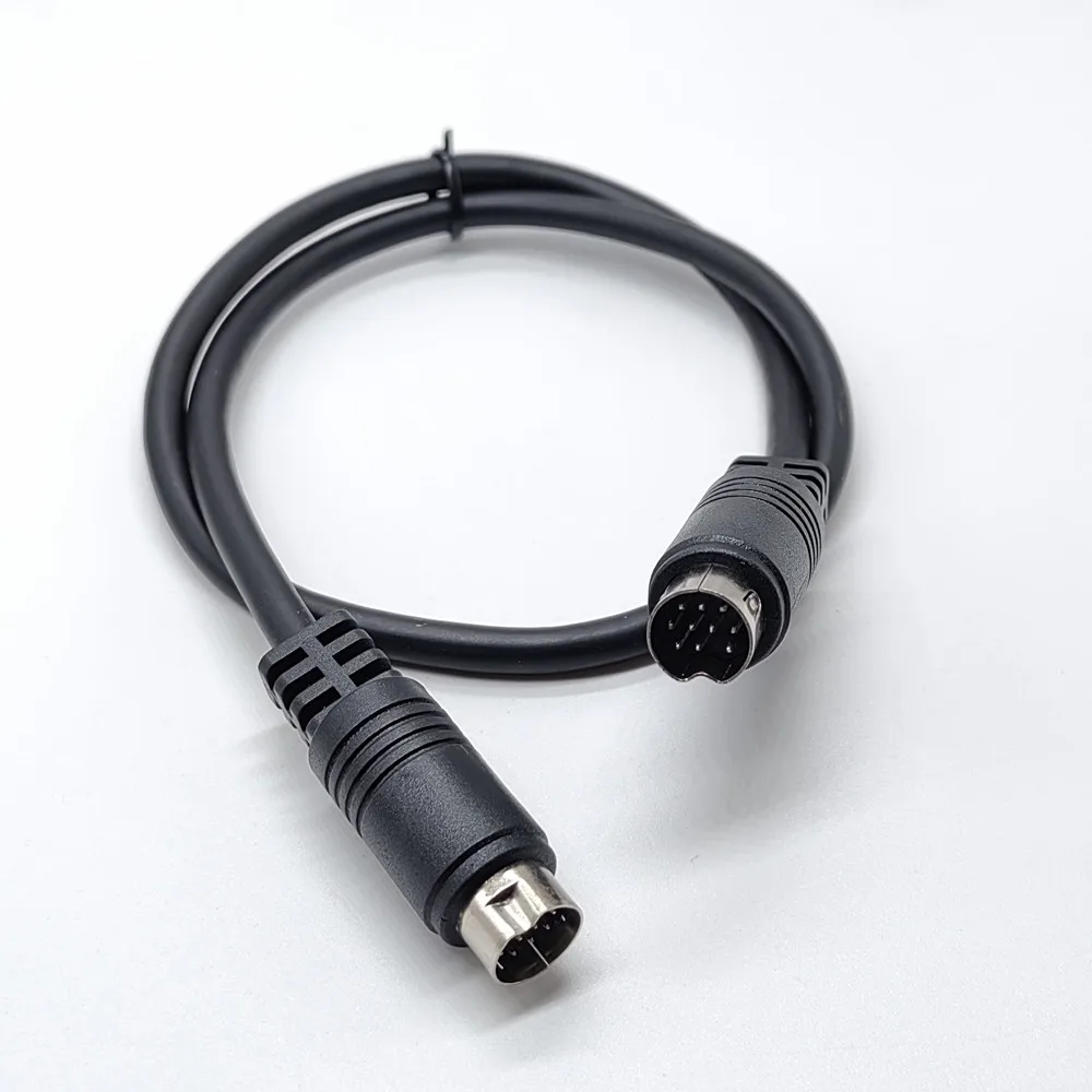 Mini-DIN Cable de audio macho a hembra de 10 pines para receptor de TV Monitor Proyector Receptor de audio y vídeo, etc. - imagen 2