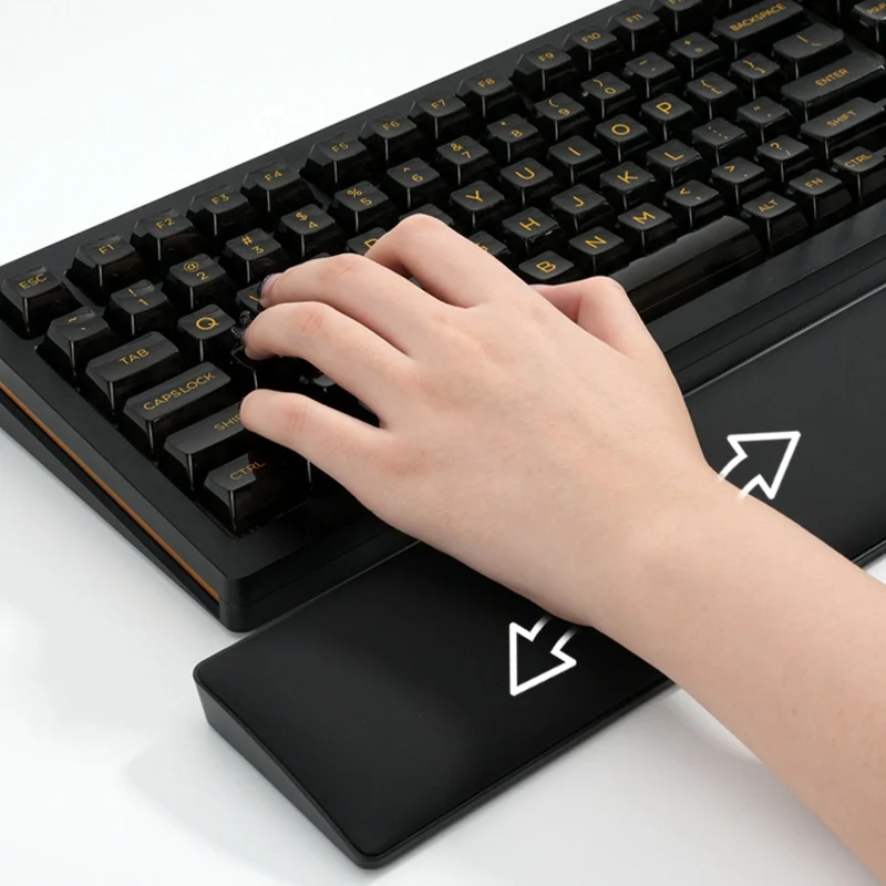 MonsGeek-reposamuñecas para teclado y ratón, almohadilla ergonómica de espuma viscoelástica para ordenador, 98 tamaños - imagen 5