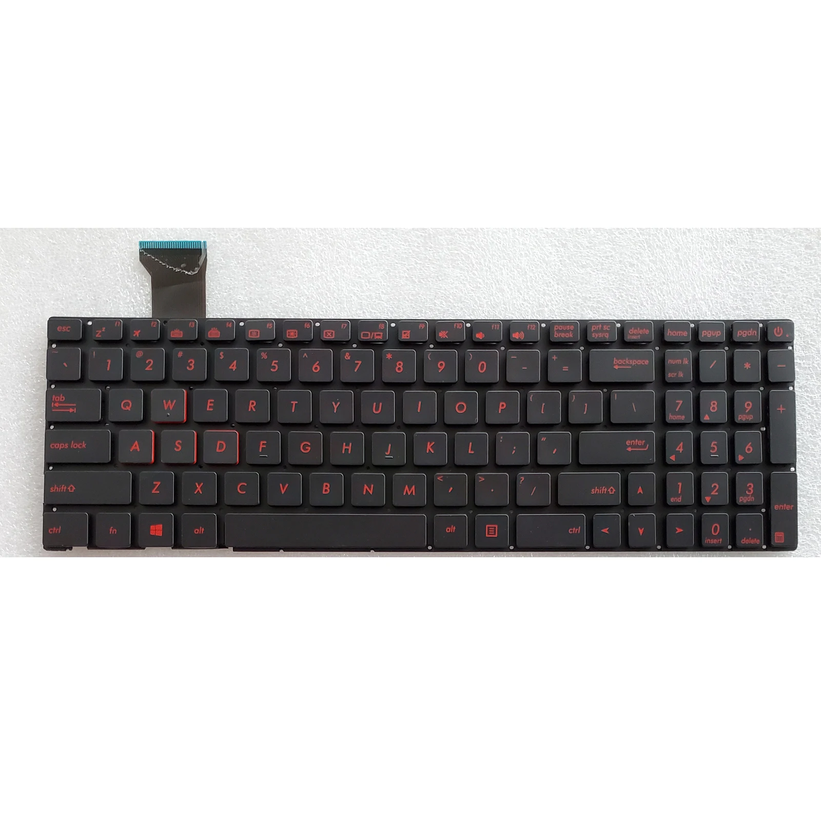 Teclado retroiluminado para portátil ASUS GL752, GL752V, GL752VL, GL752VW, GL752VWM, nuevo - imagen 3
