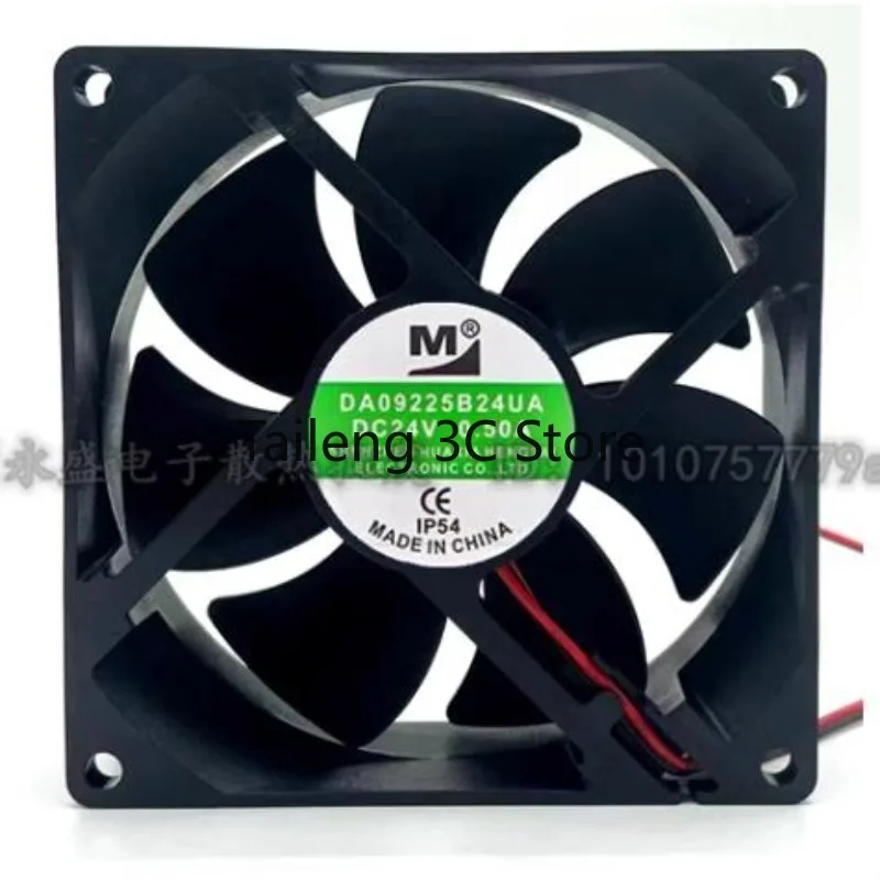 Nuevo ventilador enfriador para DA09225B24UA 9225 24V 0.50A 9cm ventilador inversor de doble bola 92*92*25MM