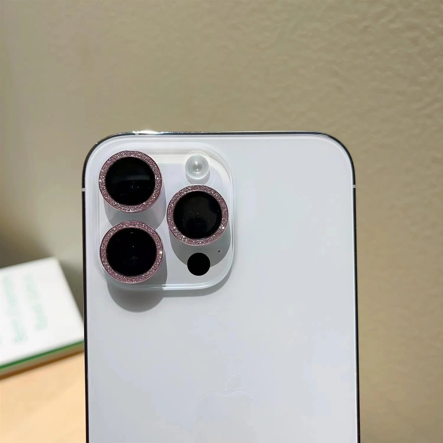 Protector de lente de cámara de cristal y Metal brillante para IPhone 15 16 17 Pro Max 12 Mini 15Pro 14Pro, cubierta de lente de anillo para mujer, 2-3 uds. - imagen 5