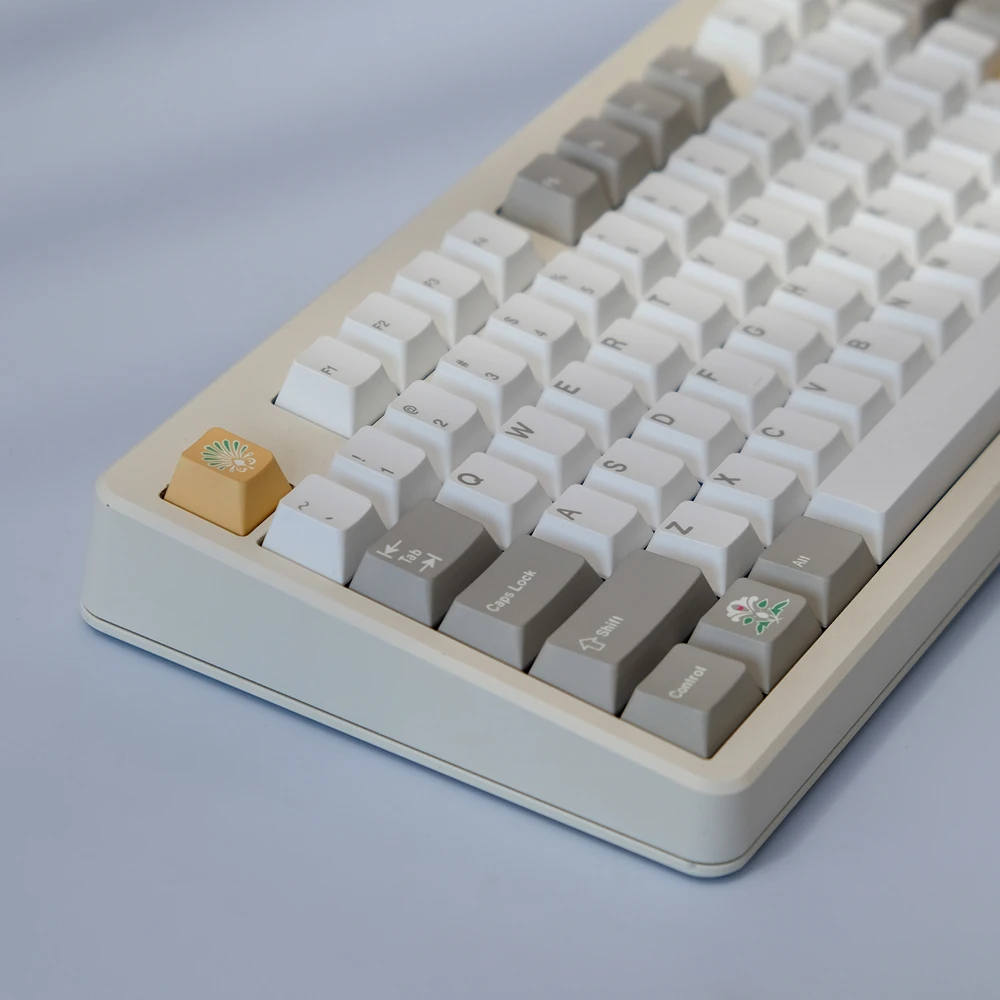 Teclas de Alhambra Retro, accesorios de teclado de perfil de cereza, tinte PBT, sublimación para juegos mecánicos MX Switch - imagen 2