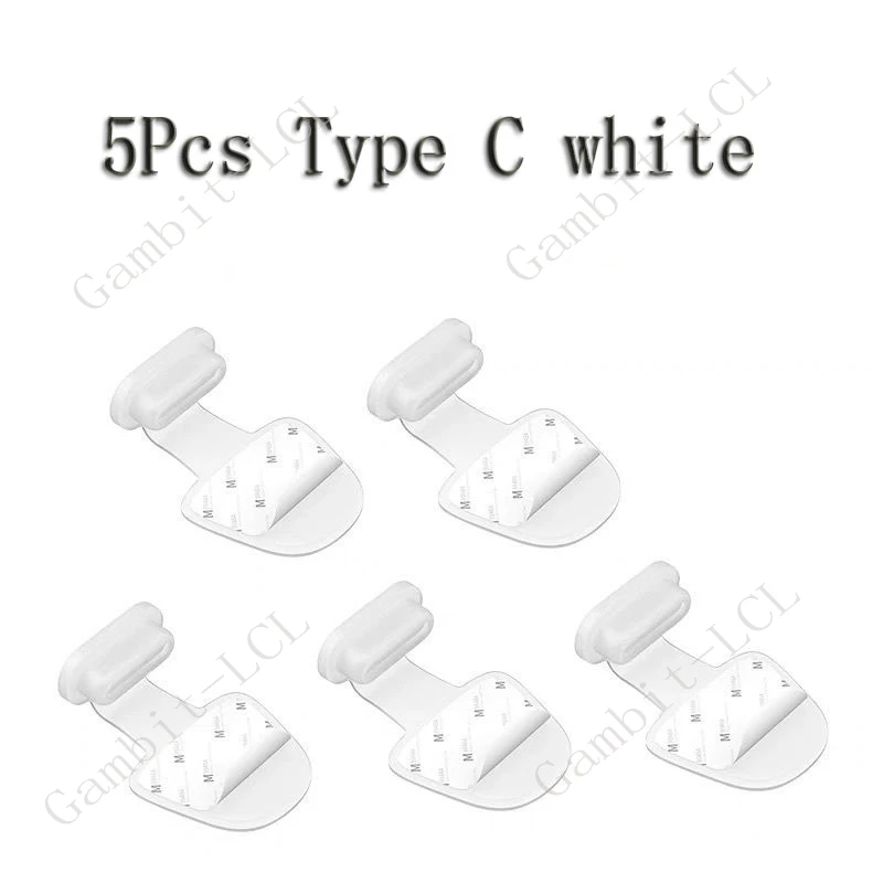 5Pcs Type C white AA