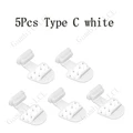 5Pcs Type C white AA