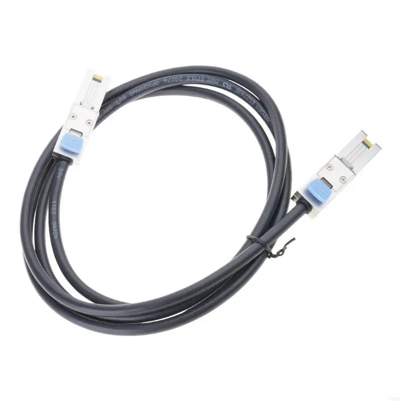 C90F Connectivitys Cable externo MiniSAS 26Pin 6G 2 metros, SFF 8088 a SFF 8088 para aplicaciones datos velocidad - imagen 2