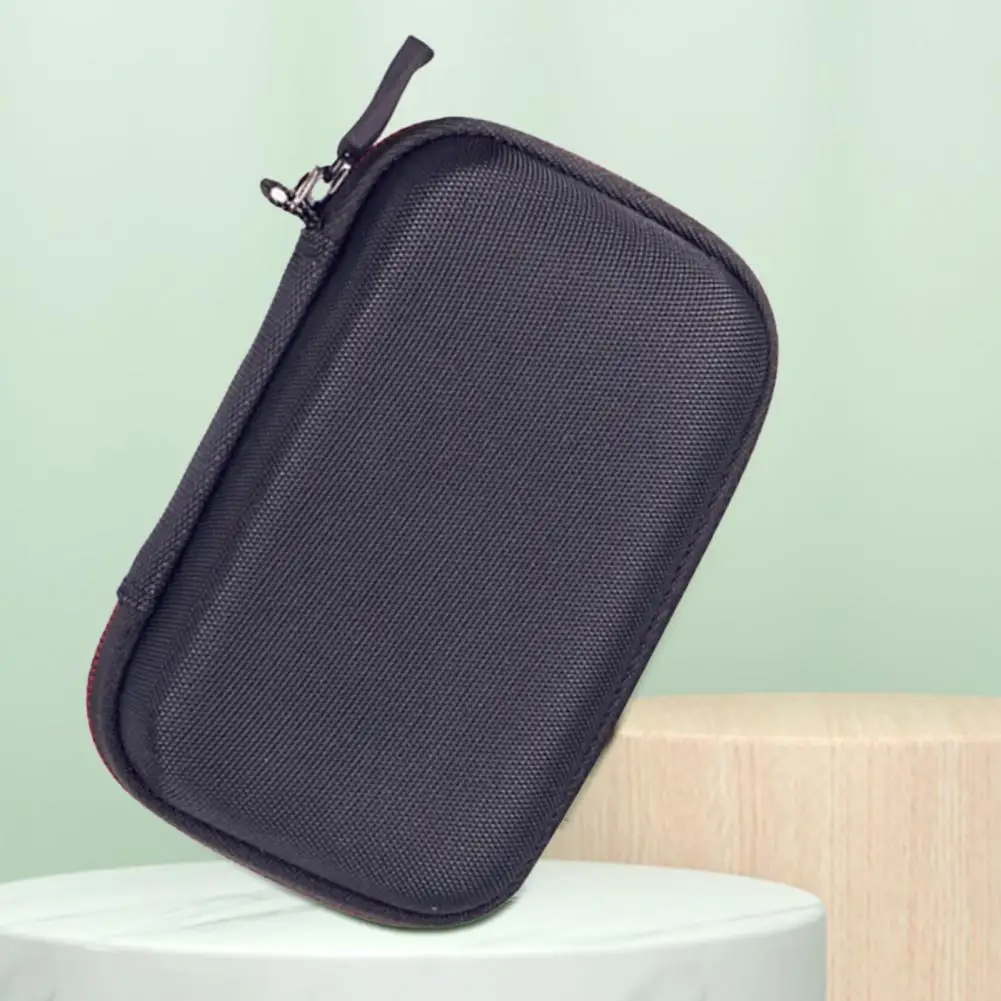 Funda protectora útil con correa de mano, bolsa protectora de buena dureza, bolsa de almacenamiento de disco duro externo, carcasa dura