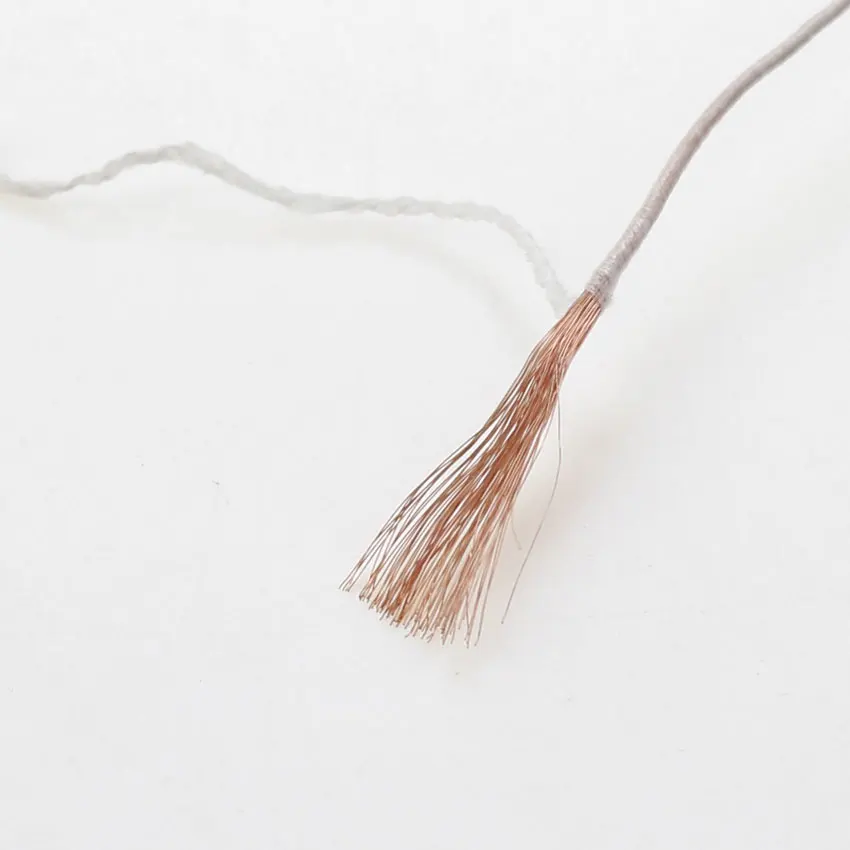 0,07x4/5/7/10/14/21/28/36/50/60/80/100 hebras antena de mina Cable Litz sobre de seda de poliéster de múltiples hebras alambre trenzado - imagen 5