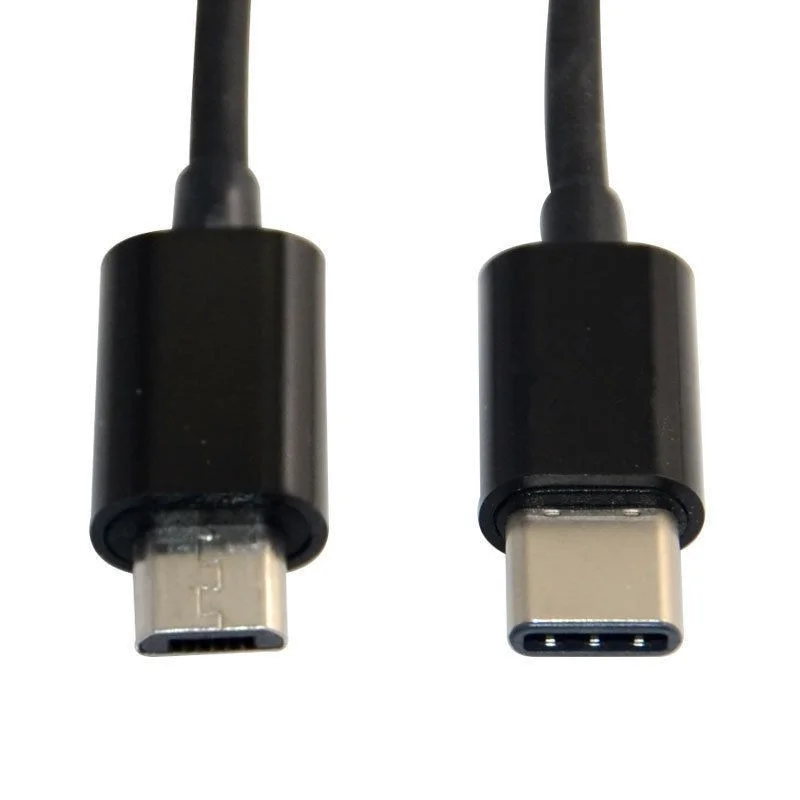 USB 3.1 Tipo C Macho a Mini USB Micro USB 2.0 Macho Cable de fuente de alimentación de sincronización de datos 0,3 m - imagen 2