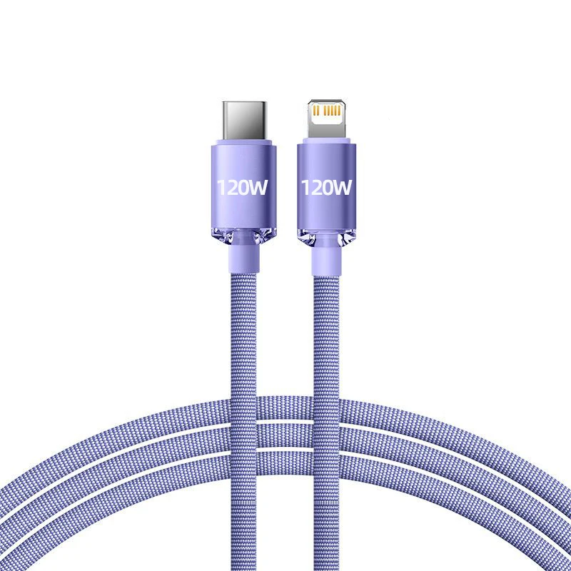 Purple C-L Cable
