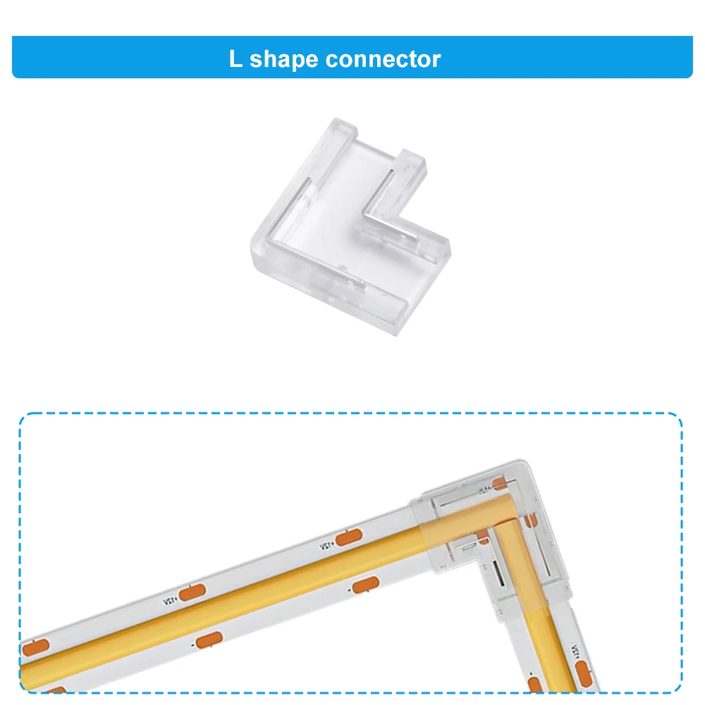L shape connector