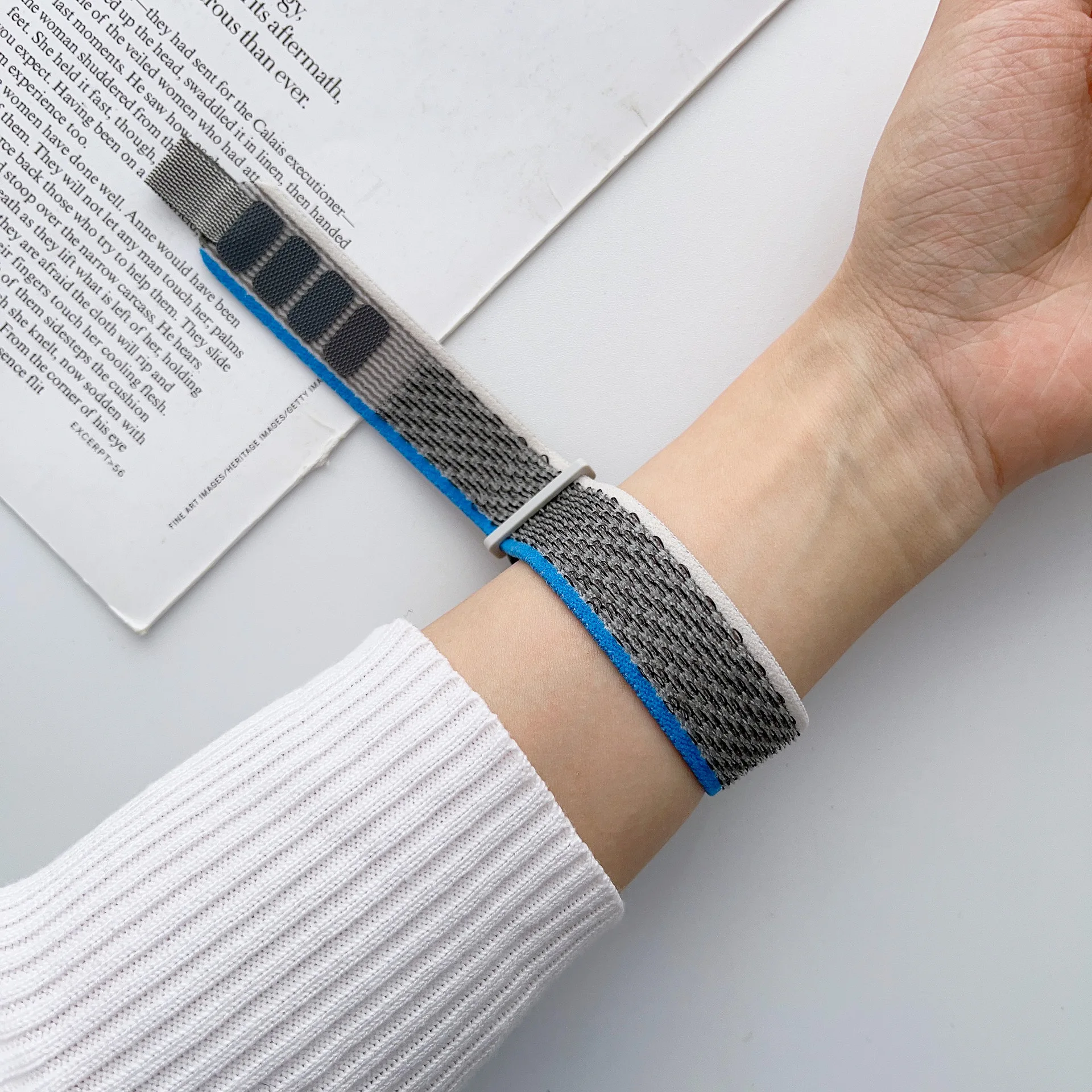 Correa deportiva de 20mm y 22mm para COROS APEX 2 Pro, pulsera de 46mm y 42mm para reloj inteligente COROS PACE 3 2, pulseras de nailon Trail Loop - imagen 5