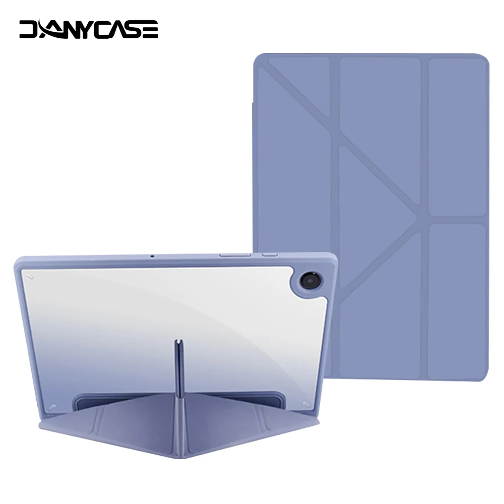 Funda protectora transparente de acrílico para tableta Samsung, accesorios para S6 Lite, S7, S8, S9, A8, Galaxy S7 +, S8 +, S9 Plus