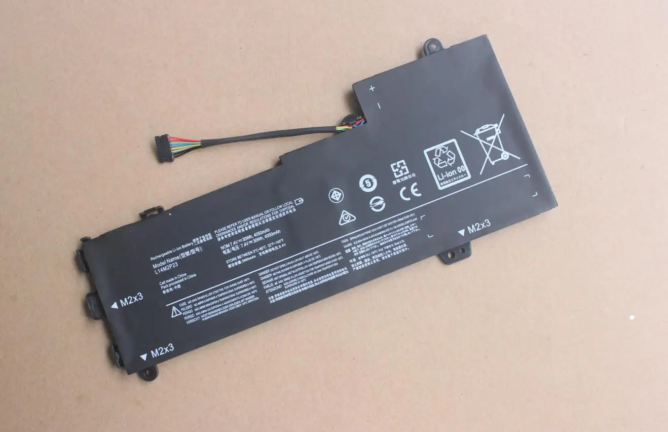 SeagullStar 7,4 V 30WH L14M2P23 L14M2P24 L14L2P22 L14S2P22 batería del ordenador portátil para Lenovo IdeaPad U31 U30 E31-80 E31-70 Series - imagen 3