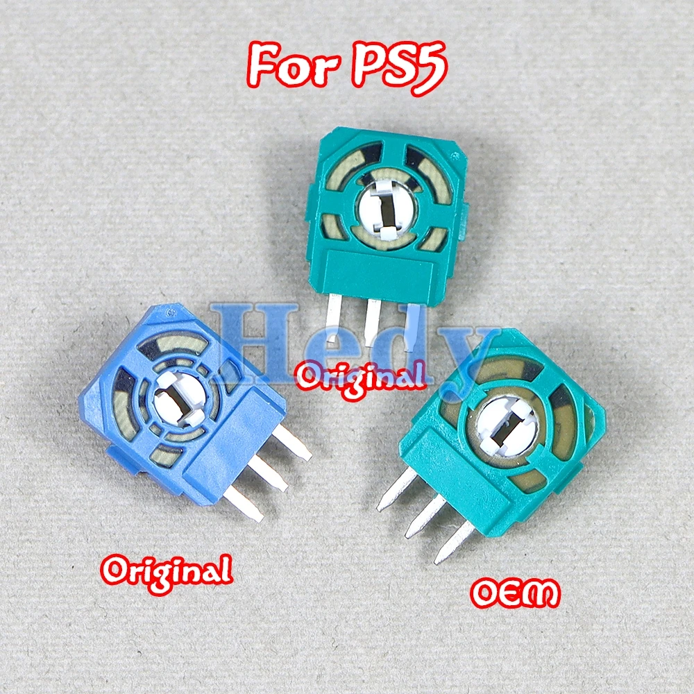 10 Uds. Sensor de microinterruptor analógico 3D para Playstation 5 PS5 PS4 2,3 K potenciómetro de resistencias de eje de palanca de pulgar 3D - imagen 2