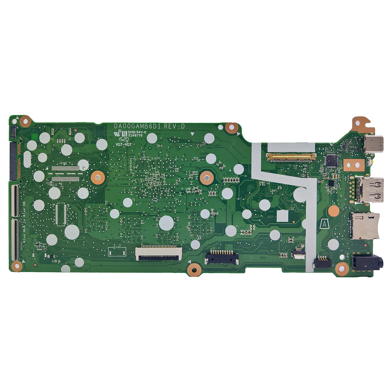 Para HP Chromebook 11-G8-EE placa base de computadora portátil DA00GAMB6D1 DA00GAMB6C 00GA N4000 N4020 N410 probado OK - imagen 2