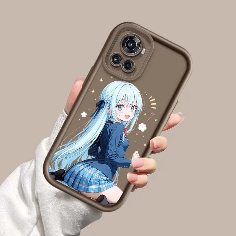 Anime FanArt Girl para Oneplus Nord 4 2T N20 CE4 CE2 ACE 3 3V Oneplus 11R 10T 11 8T 9R Shell Eye escalera funda de teléfono cubierta de moda - imagen 3