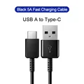 USB A Black Cable