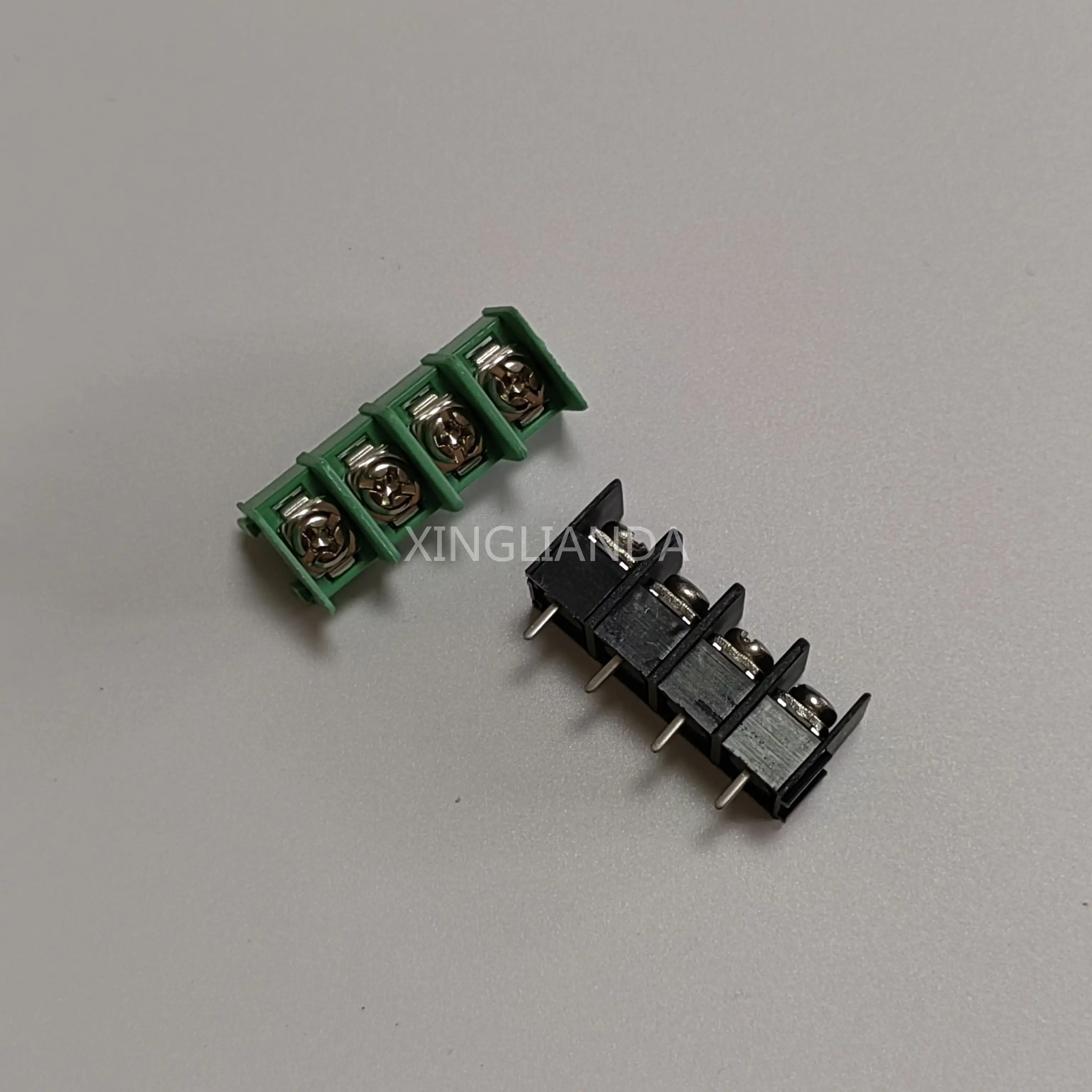20 piezas conector de bloques de terminales de barrera de paso de 7,62 MM 2/3/4/5/6/7-30PIN KF7620 PIN recto negro protección del medio ambiente - imagen 4