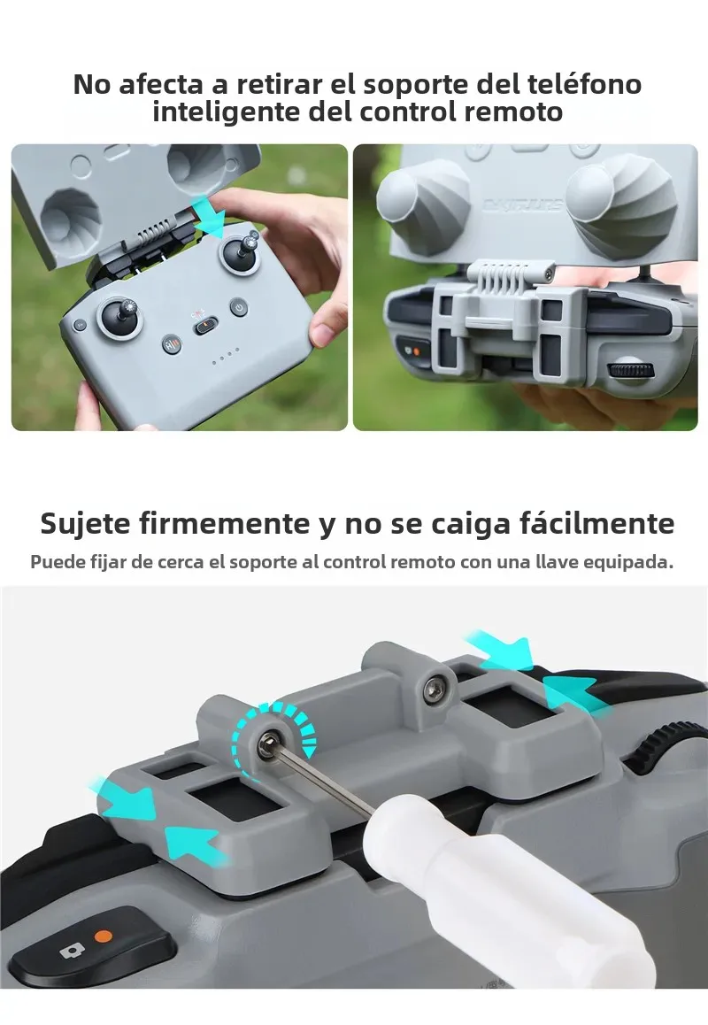 Protector de luz con Control remoto, cubierta protectora, parasol para DJI RC N1/RC N2/RC N3/RC N1C Mini 4 Pro/4K/Air 3S/NEO - imagen 5