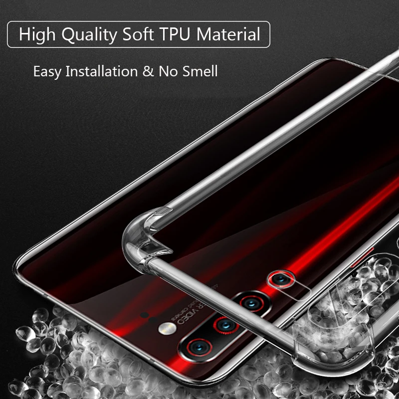 Lainergie para Lenovo Z6 Pro funda versión Global Airbag súper protección suave transparente contraportada para LenovoZ6Pro funda - imagen 3