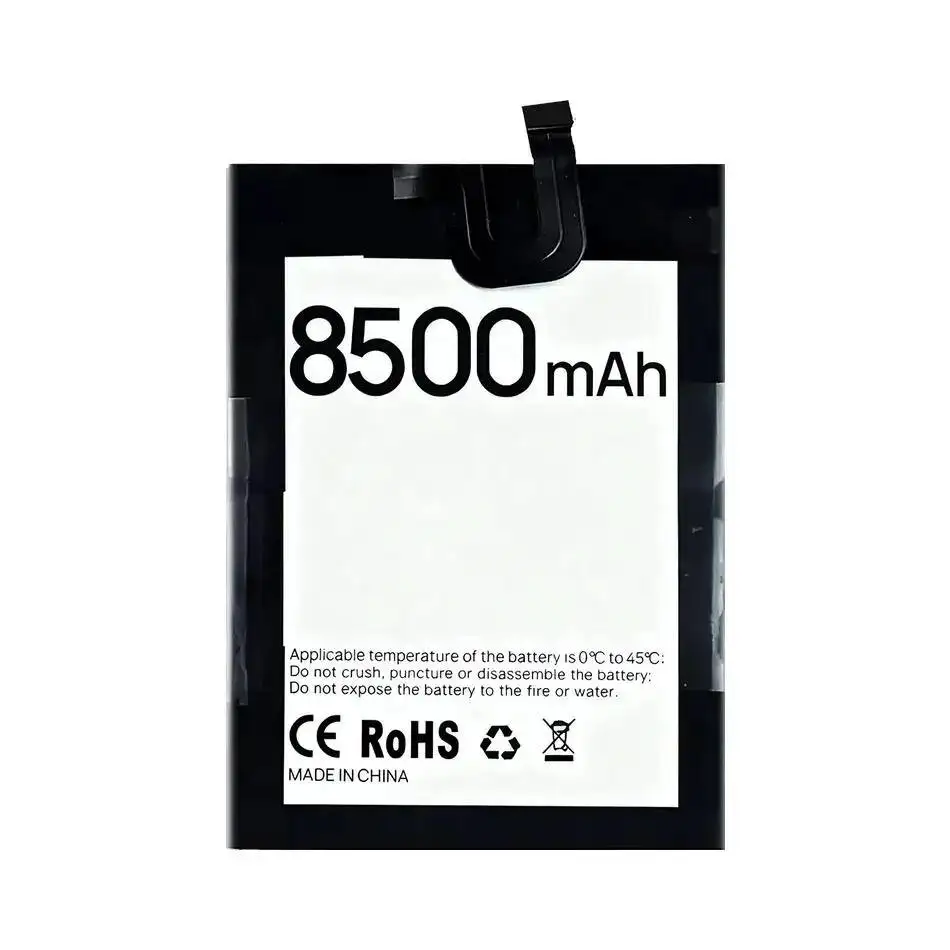 Batería de teléfono móvil de 8500Mah para Doogee S97 Pro BAT21ZN1318500 estable
