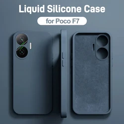 Funda Líquida Xiaomi Poco F7 – Protección Cámaras Silicona TPU