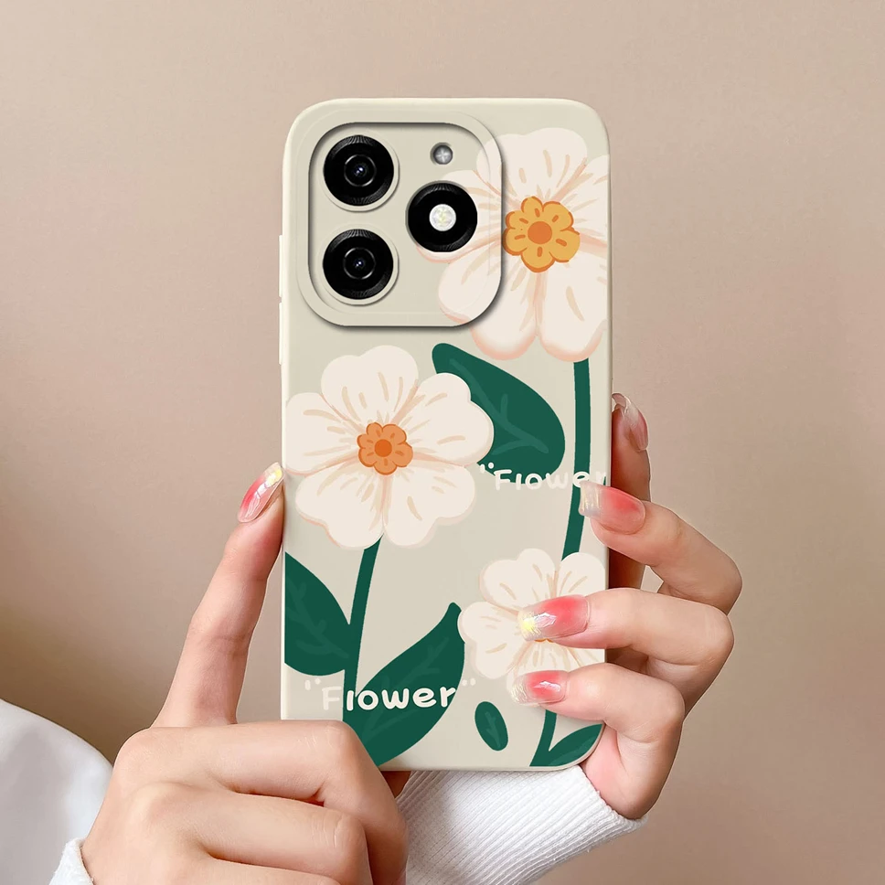 Para Infinix Hot 40 Pro 40i funda encantadora aguacate suave silicona líquida carcasa de teléfono ligera para Infinix Hot40 parachoques antideslizante - imagen 3