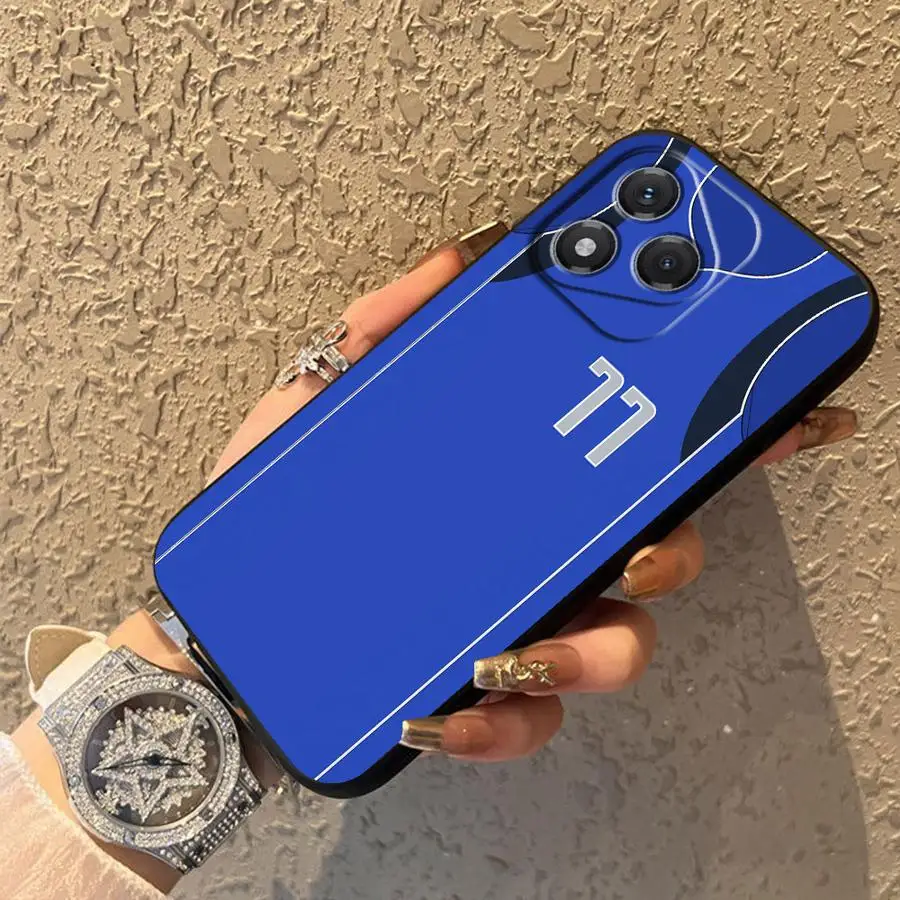 Funda de teléfono suave negra para Honor X8 X7 200 400 Lite 90 X5b X6 Magic5Lite 8X 70 X9a diseño Digital de baloncesto - imagen 2