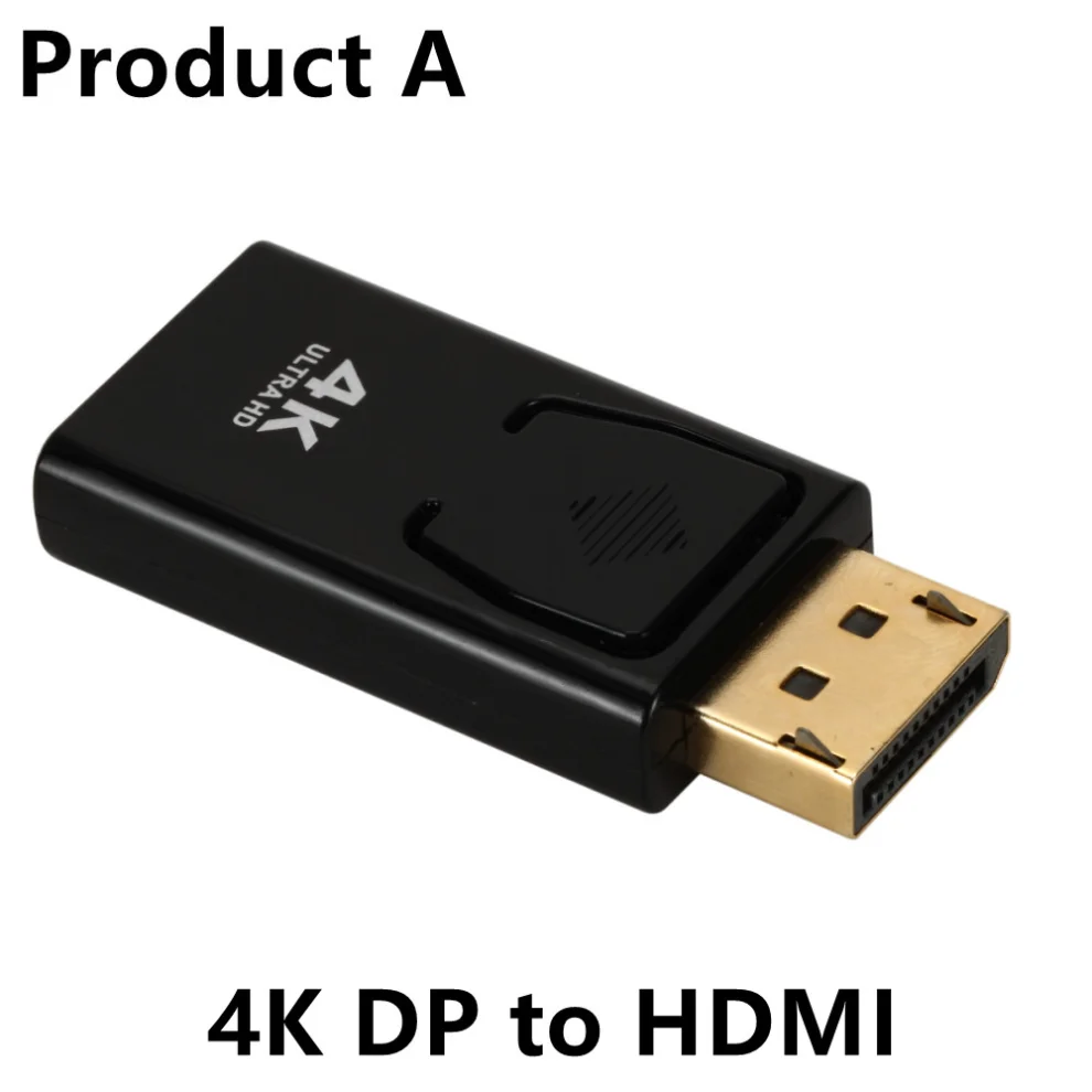 Adaptador DisplayPort a HDMI 4K con Audio Bidireccional - imagen 2