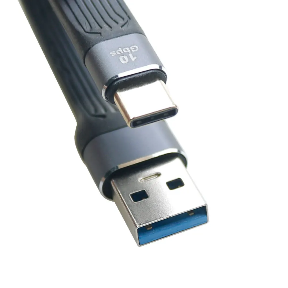Cable flexible de tipo C, Cable de extensión plana de 10GB, PD, carga rápida, línea corta Flexible FPC - imagen 2