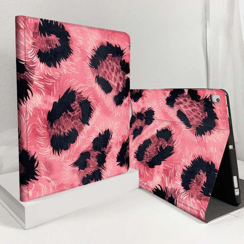 Funda para tableta con estampado de leopardo creativo y Sexy para iPad Pro Air Mini 1 2 3 4 5 6 7 7 8 9 40 40 11 10,2 9,7 10,5 10,9 11 12,9 - imagen 2