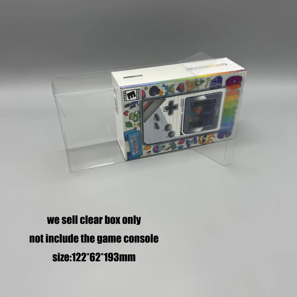 Recién llegado, cubierta protectora transparente para mascotas para ModRetro, estilo Retro cromático, Color Game Boy para caja de presentación de colección GBC - imagen 2