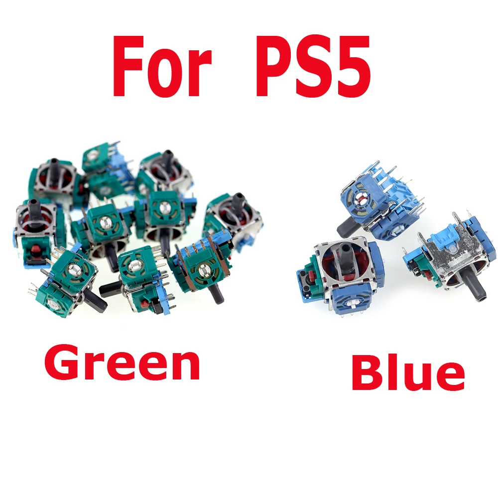 100 Uds Original nuevo para PS5 3D Rocker 3D módulo Sensor de Joystick analógico para Playstation 5 potenciómetro de Joystick 3D de eje analógico - imagen 2