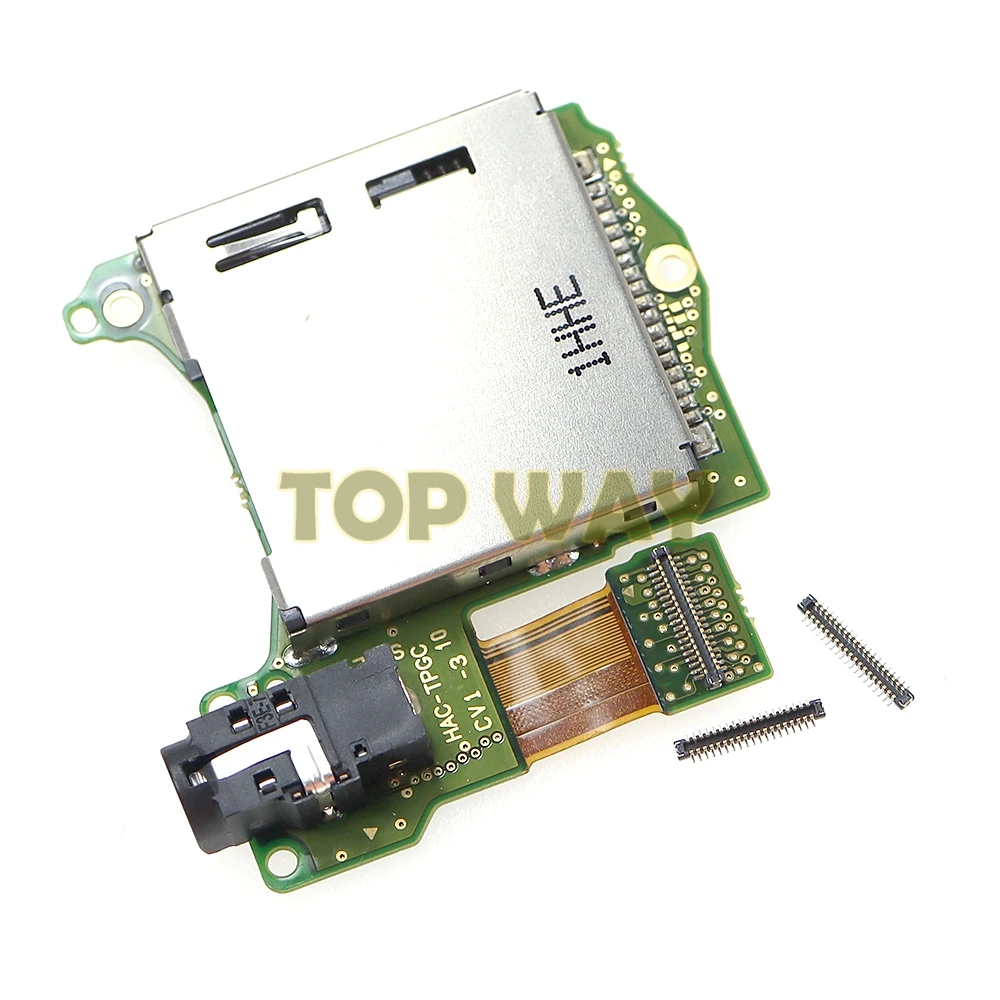 1 unidad de Cable con ranura para tarjeta de 38 pines, Cable con ranura para tarjeta de juego, conector para auriculares para accesorios de consola de juegos NS Switch - imagen 4