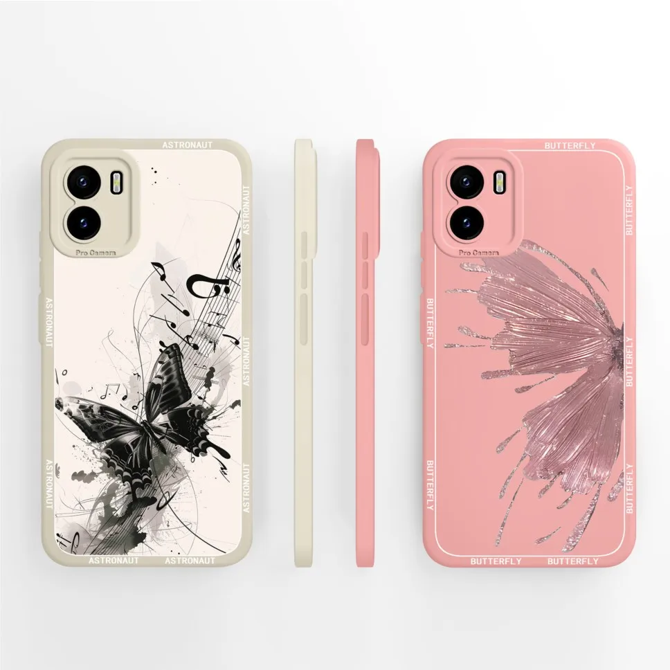 Funda de teléfono para Vivo Y10 Y10 T1 T2 4G estilo pastizales protección de cámara funda trasera de silicona suave para VivoY10 Y10 T1 T2 4G Shell - imagen 3