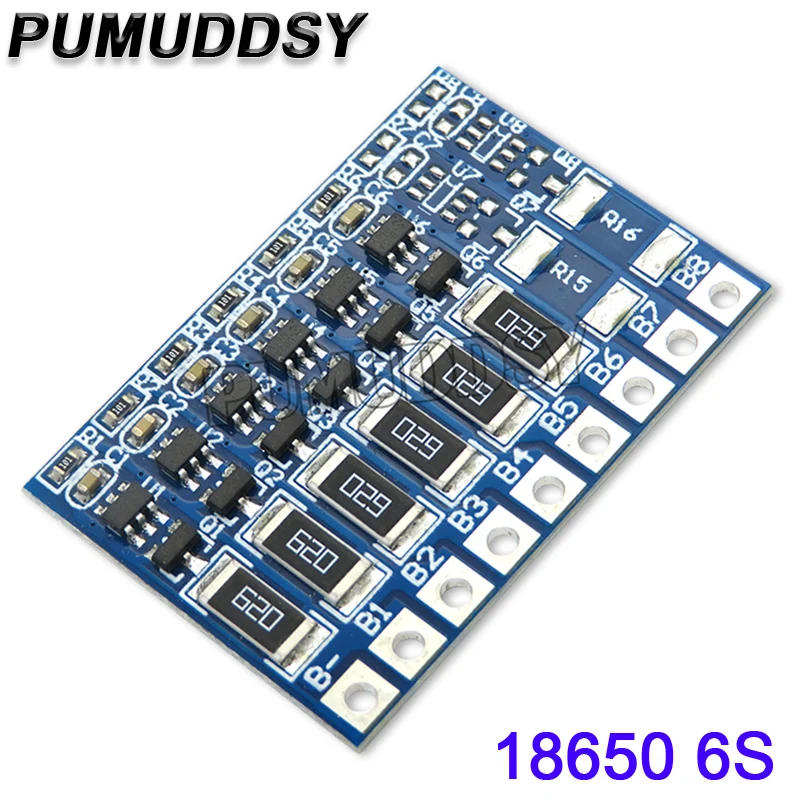 Placa de protección de cargador de batería de litio 3S 4S 6S 7S 8S BMS 18650, equilibrador de Banco de energía Li-ion Lipo PCB, ecualizador de carga - imagen 3