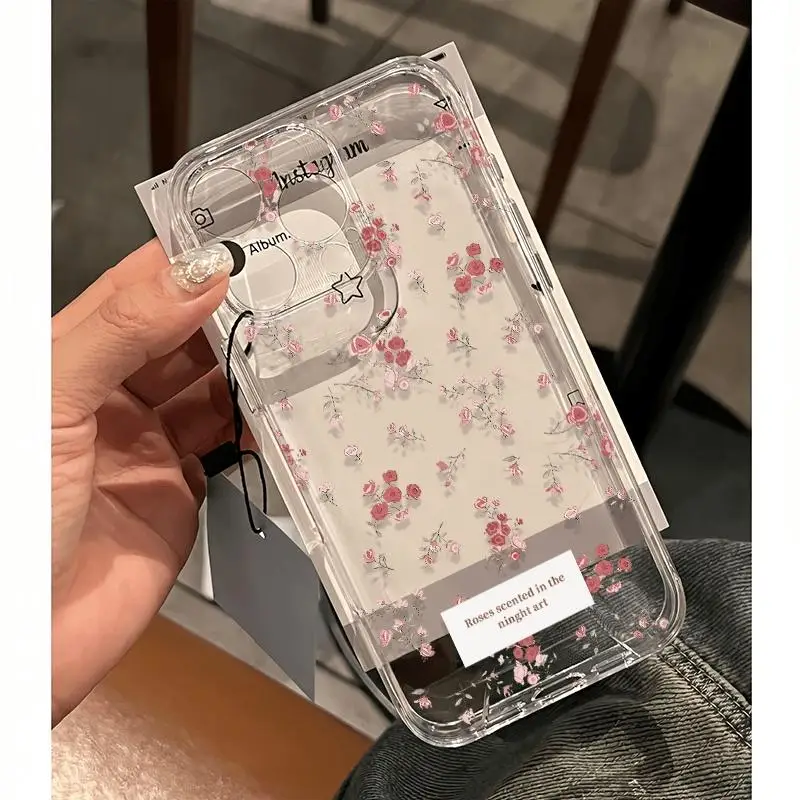 Funda con estampado de hojas y flores Vintage para Realme C53 C55 C67 C63 C33 C30 C35 C51 C21Y C25Y C20 8i 9i 9 10 12 Pro Plus 8 9 Pro 5G - imagen 5