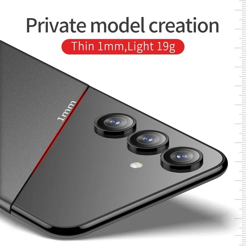 Funda para Samsung A15 A25 A35 A55 Funda dura de PC a prueba de golpes Funda mate ultrafina ligera para Samsung Galaxy A37 A57 5G - imagen 3