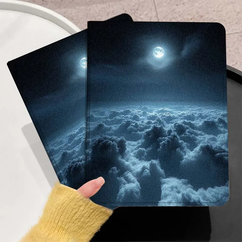 Funda con patrón de diseño de nube oscura para Xiaomi Redmi Pad 2 4 5 6 6S 7 7S SE Pro Ultra Max 14 11 8,7 11,2 12,5 pulgadas