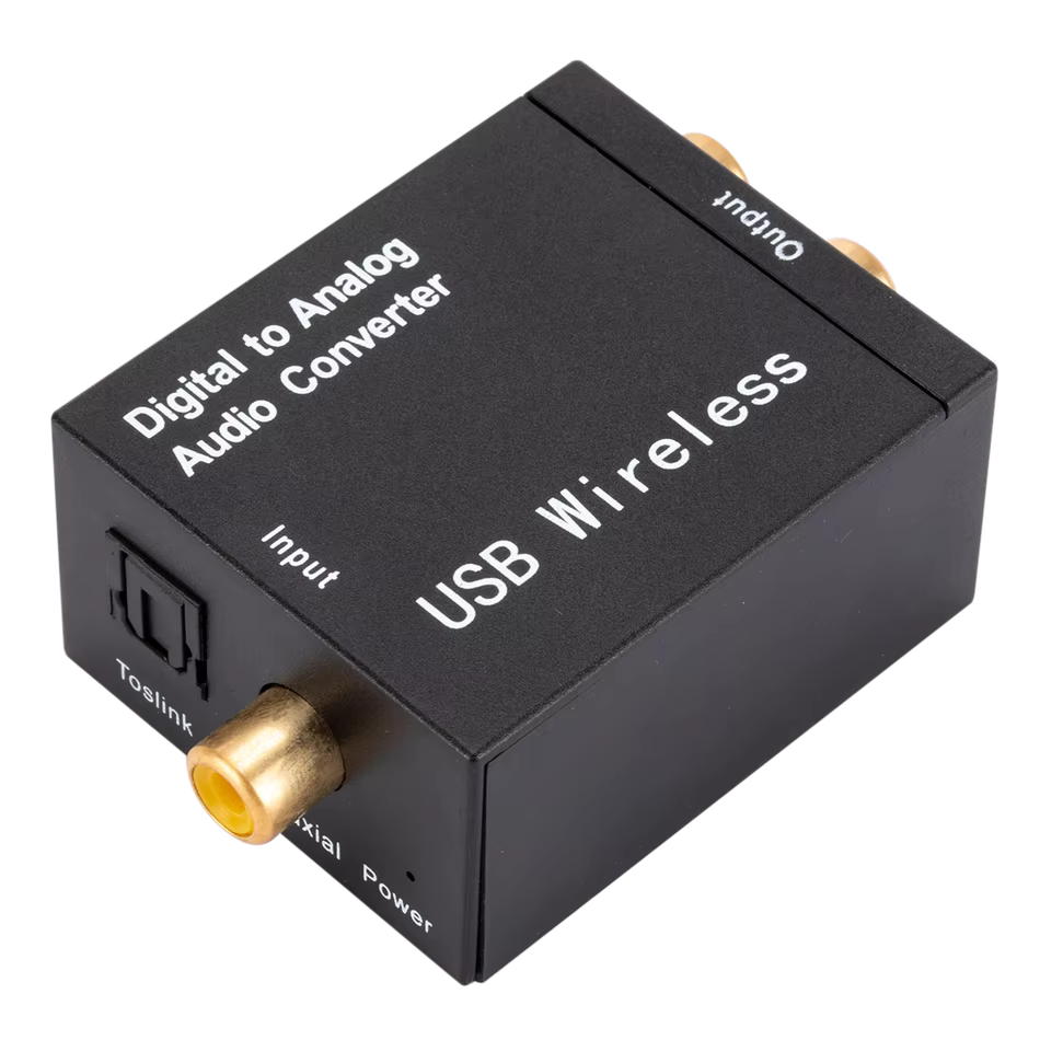 DAC USB Bluetooth a RCA – Entrada Toslink y Coaxial - imagen 3