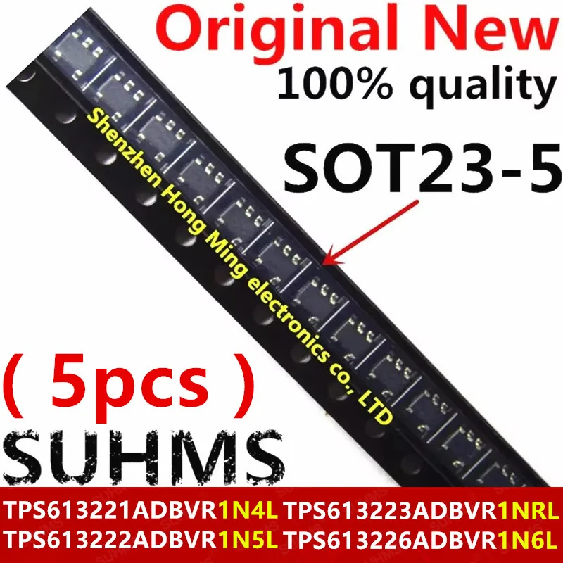 (5 piezas) 100% nuevo TPS613221ADBVR TPS613221 1N4L TPS613222ADBVR TPS613222 1N5L TPS613223ADBVR 1NRL TPS613226ADBVR 1N6L sot23-5