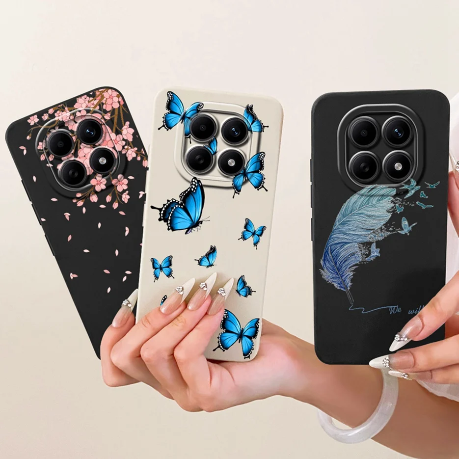 Para Xiaomi Poco M8 Pro 5G funda de lujo girasol chica cubierta pintada suave TPU funda de teléfono para Xiaomi Poco M8 PocoM8 Pro Fundas bolsas - imagen 3
