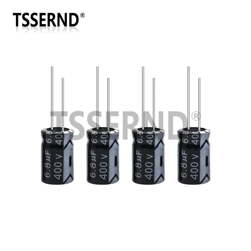 5 uds 400V condensador electrolítico de aluminio 1UF 2,2UF 3,3UF 4,7UF 6,8UF 10UF 15UF 22UF 33UF 47UF 68UF 82UF 100UF 120UF 150UF - imagen 5