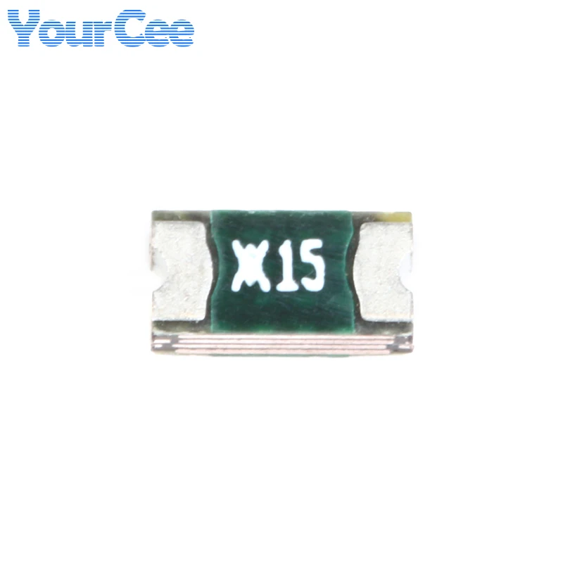 100 uds/5 uds nanoSMDC SMD fusible reiniciable 1206 fusible SMT PPTC 1.5A 0.75A 0.35A 6V 0.16A 48V fusible de autorecuperación - imagen 4