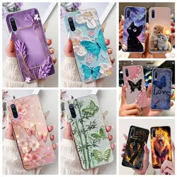 Funda Xiaomi Mi 9 Lite silicona suave delgada pintada lujo antigolpes